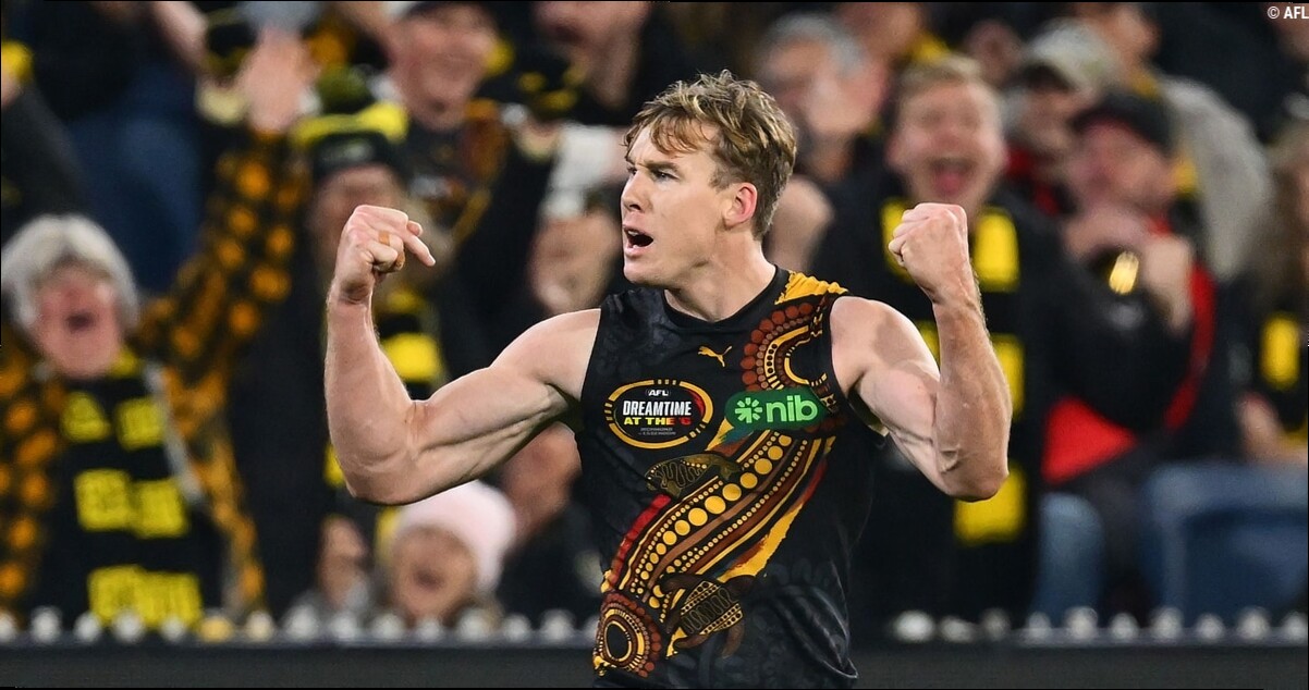 Tigers spearhead locked in for 17th AFL season after milestone match