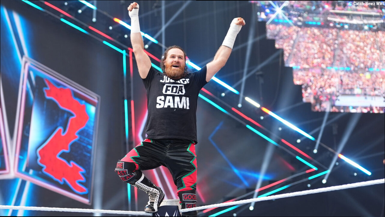 Sami Zayn réellement blessé à la main