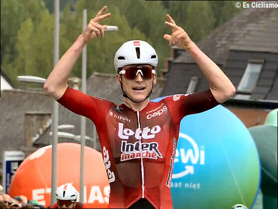 Jenno Berckmoes gana la tercera etapa y se convierte en lÃ­der del Renewi Tour