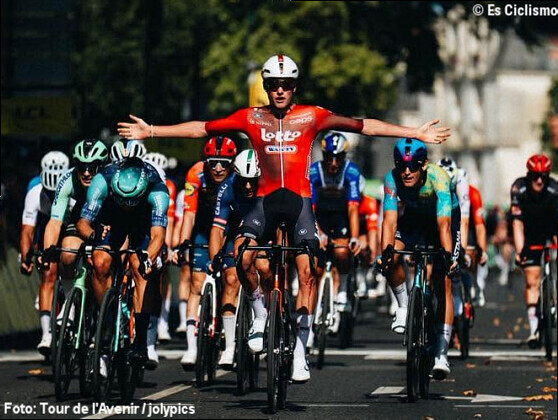 Keije Solen gana una accidentada 2Âª etapa del Tour del Porvenir y Haugland se viste de lÃ­der