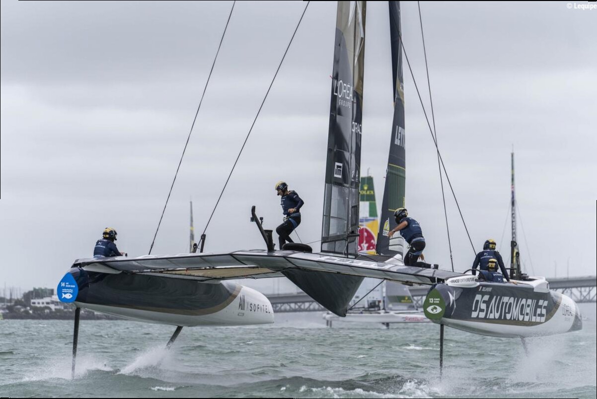 L'équipe de France de Sail GP de retour sur le plan d'eau de Sassnitz un an après son exploit en Allemagne