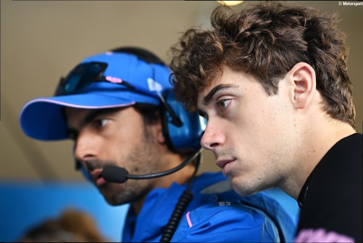 Colapinto explica por qué estar lejos de Gasly es una buena noticia para Alpine