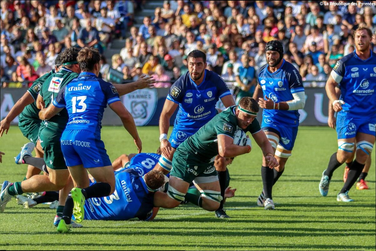 Rugby - Top 14 : une première sortie brouillonne mais victorieuse pour la Section Paloise à Vannes