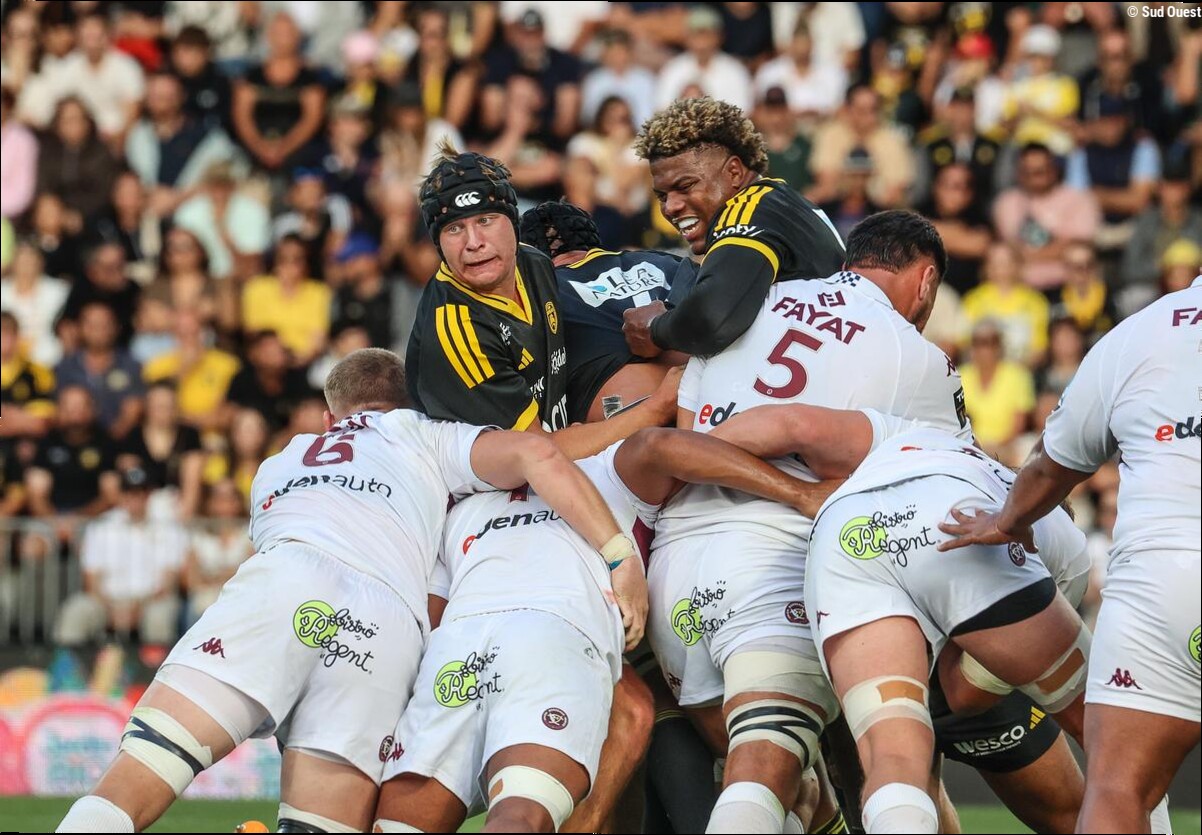 Stade Rochelais - UBB : les Jaune et Noir arrachent ce premier match amical sur un fil (40-38)