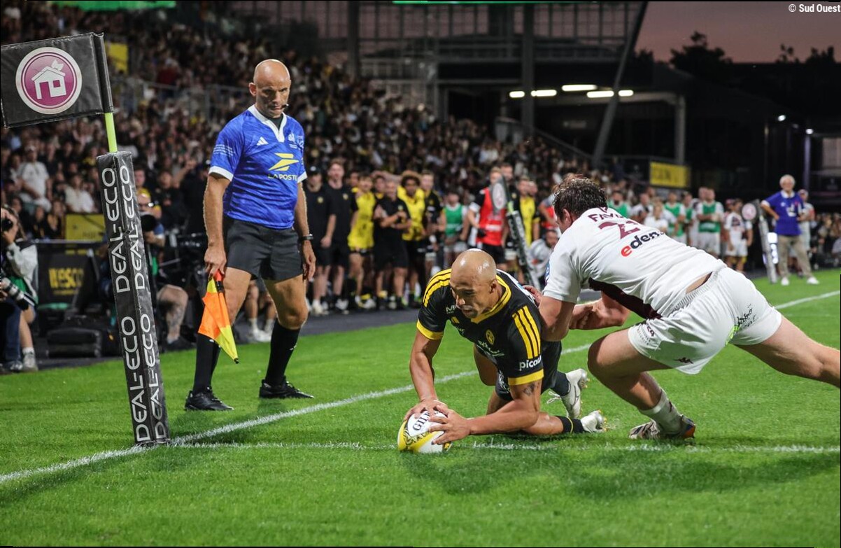 Match amical entre le Stade Rochelais et l'UBB : les images du retour des Jaune et Noir à Marcel-Deflandre