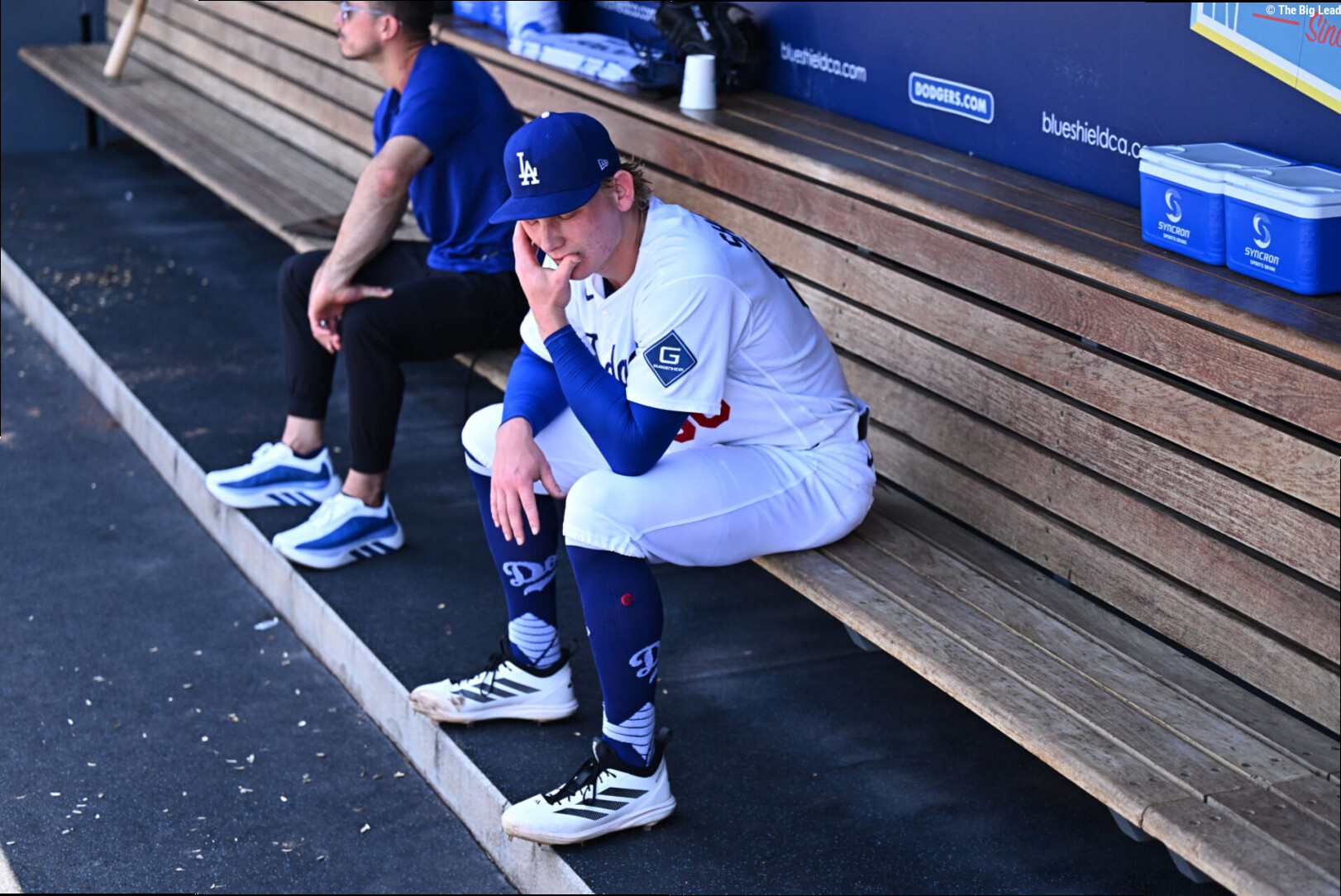Dodgers send struggling player back down for second time in August