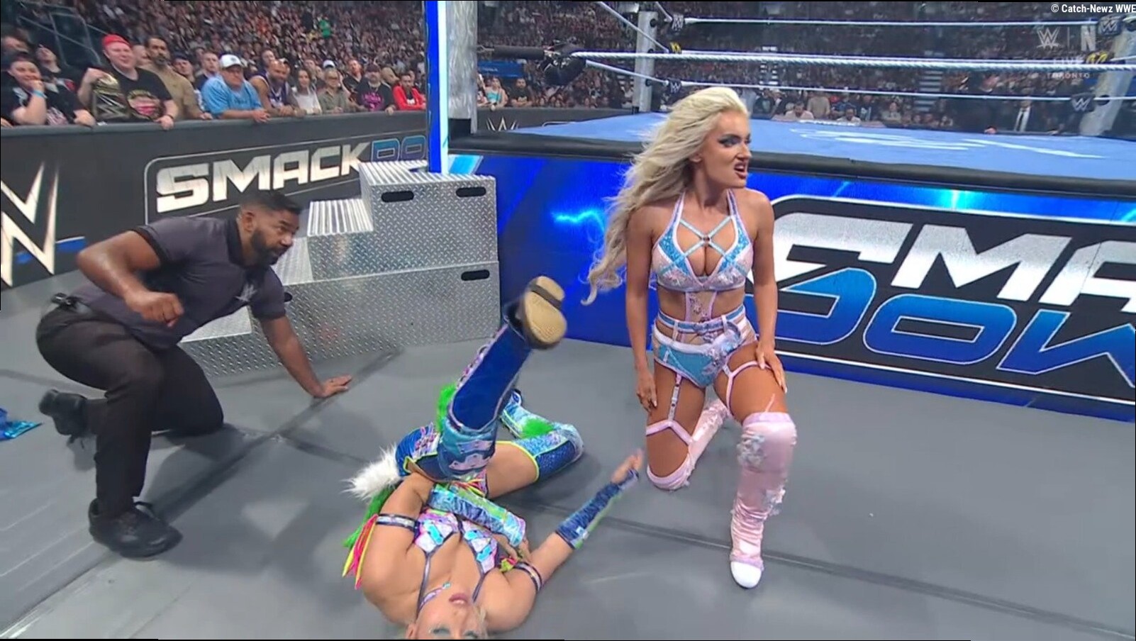 WWE SmackDown : Blake Monroe attaque violemment Giulia avant leur match