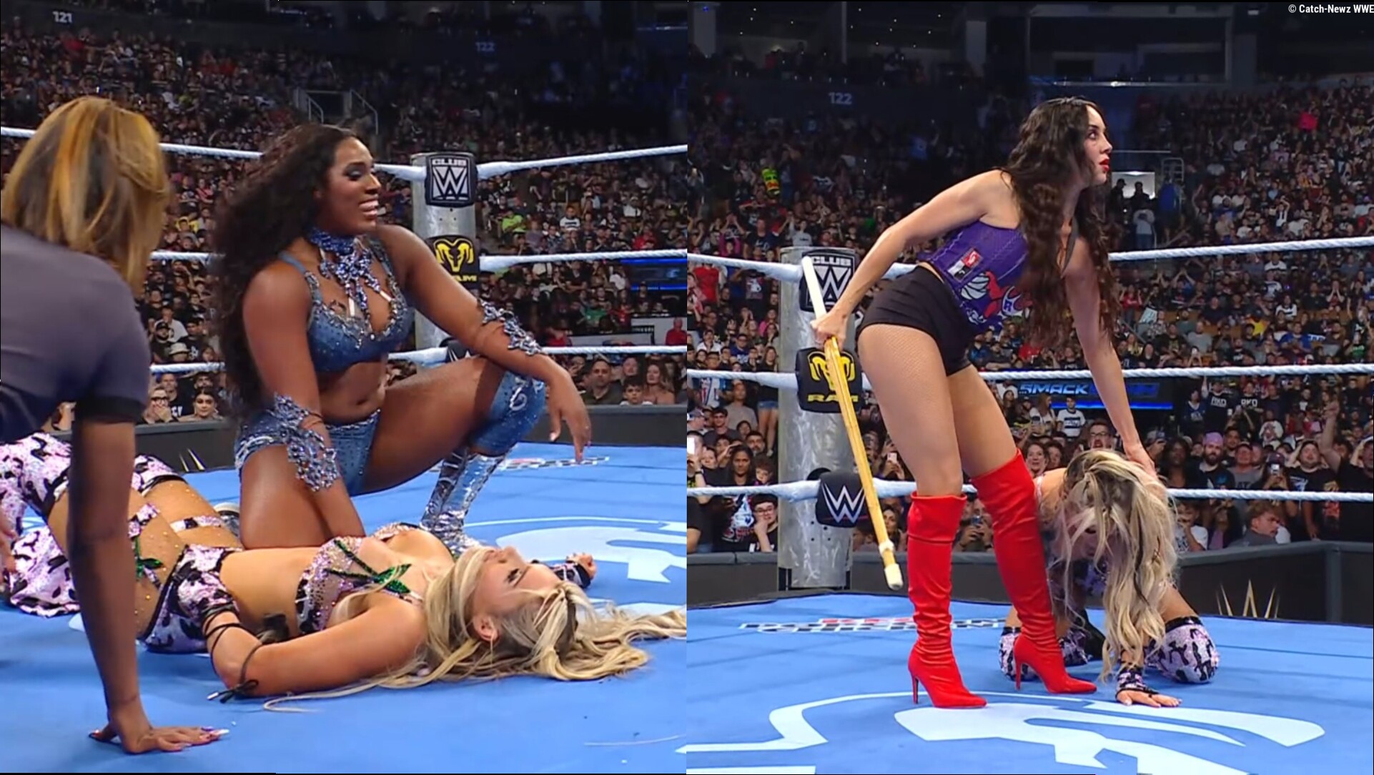 WWE SmackDown : Chelsea Green sauve son amie Tiffany Stratton à Toronto