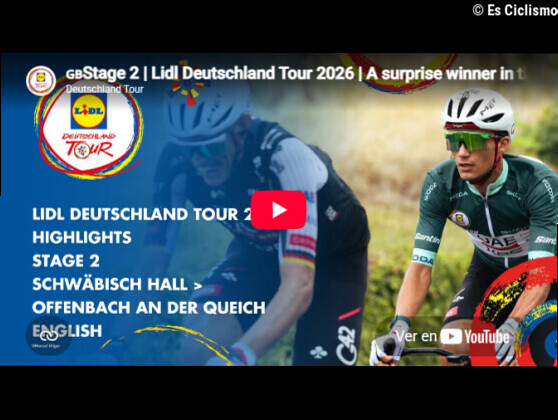 VÃ­deo resumen de la 2Âª etapa de la Vuelta a Alemania 2026