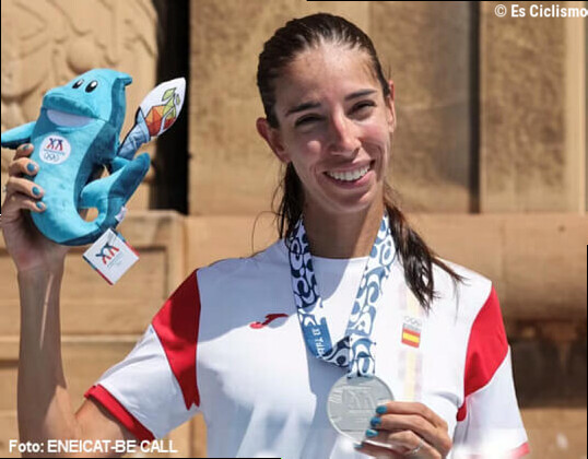 Sandra Alonso abre el medallero espaÃ±ol en los Juegos MediterrÃ¡neos con plata en ciclismo