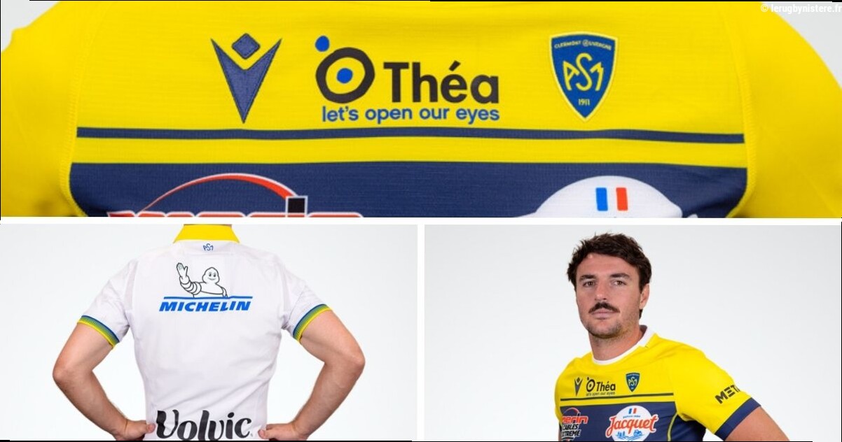 VIDEO. 30 ans après ses débuts européens, Clermont remet les rayures bleues de 1996 au cœur de son maillot 2026-2027