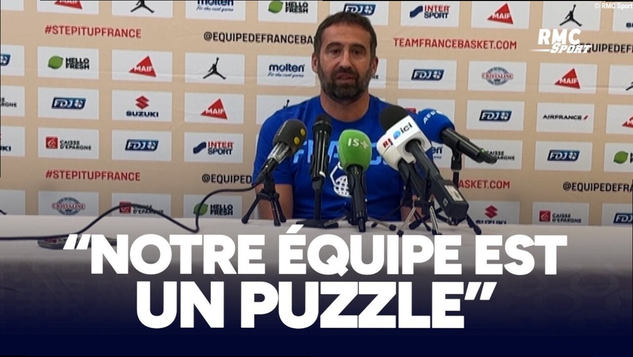 Basket : "Notre équipe est un puzzle que l'on monte de différents côtés", regrette Fauthoux