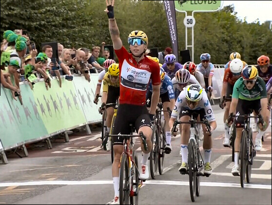 Lorena Wiebes supera las montaÃ±as de Gales y gana la 4Âª etapa del Tour de Gran BretaÃ±a Femenino