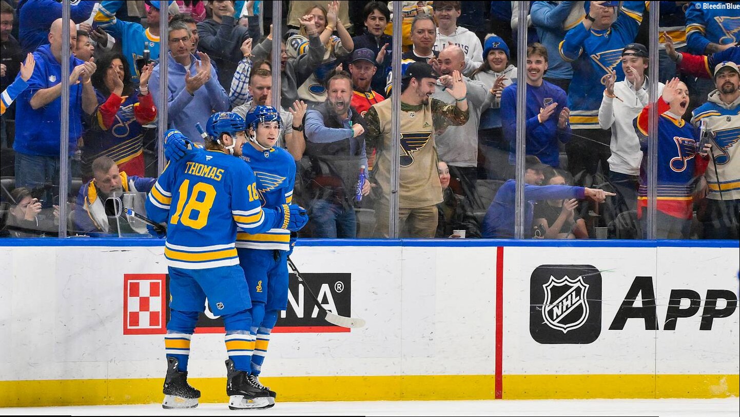 The Blues don't actually need to add another top-six forward in near future