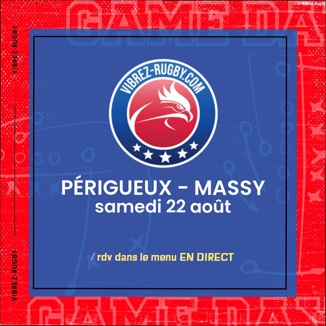 Périgueux – Massy en direct