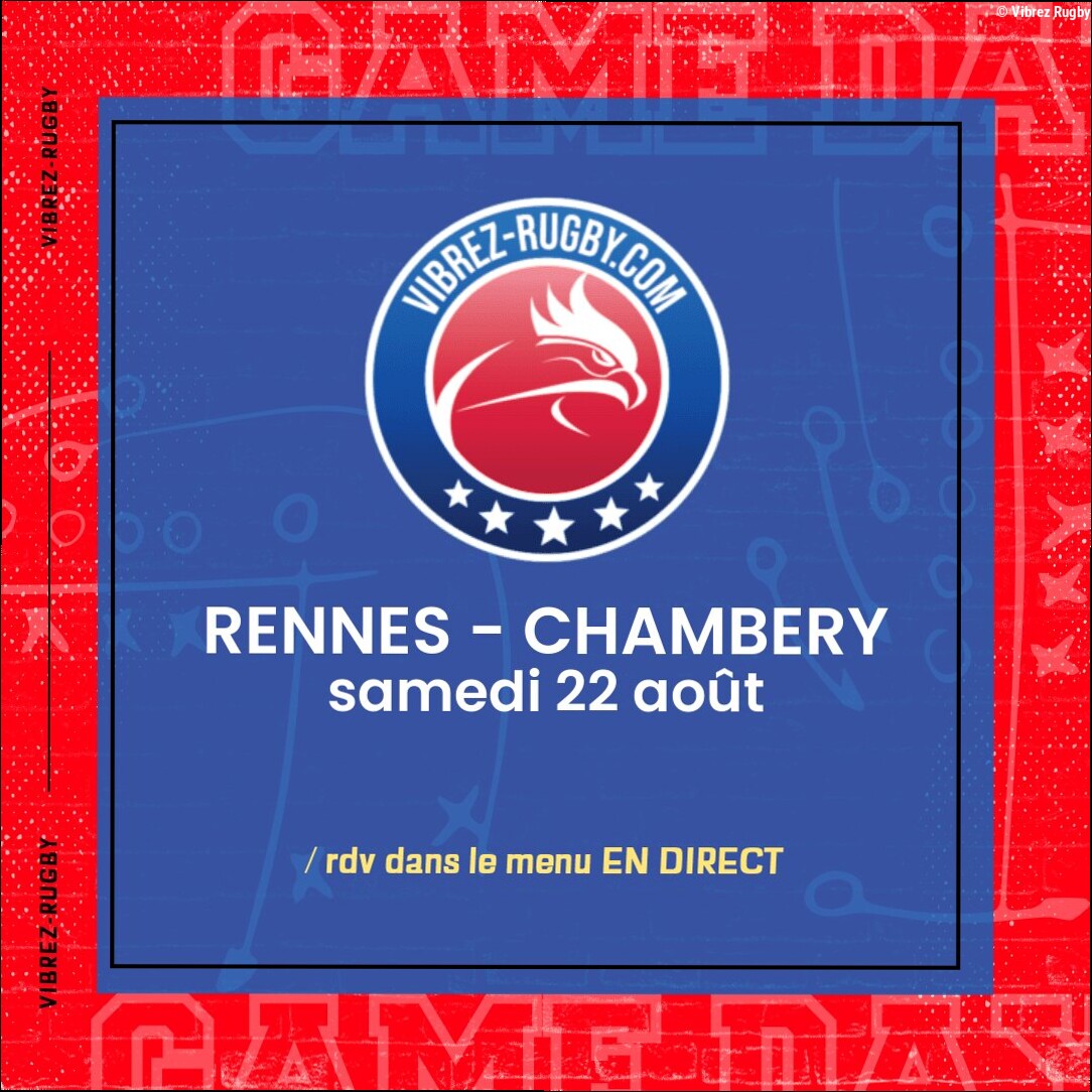 Rennes – Chambery en direct