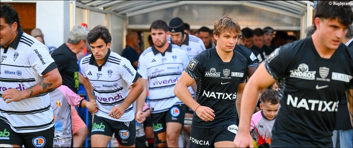 Top 14 / Matchs amicaux - "Nous avons été très indisciplinés, c'est ce qui nous a fait perdre", explique Ugo Seunes (Racing 9