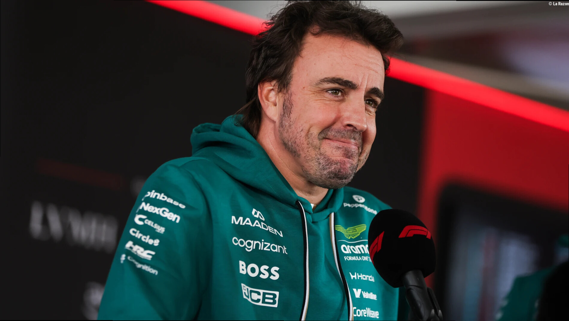Fernando Alonso: "El Aston Martin es un coche mejor en las curvas. Tenemos el déficit de las rectas"
