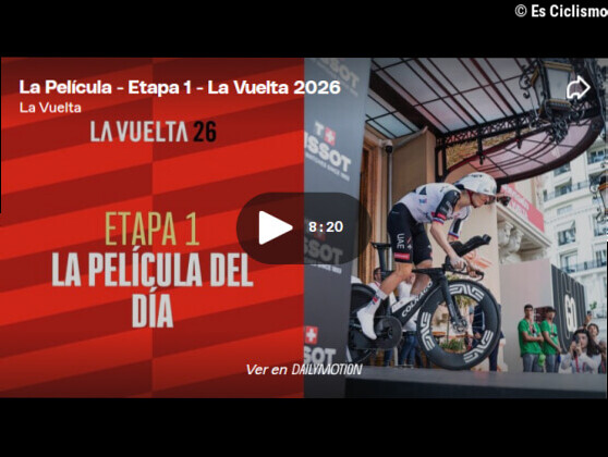 VÃ­deo resumen de la 1Âª etapa de la Vuelta a EspaÃ±a 2026