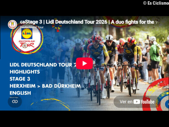 VÃ­deo resumen de la 3Âª etapa de la Vuelta a Alemania 2026