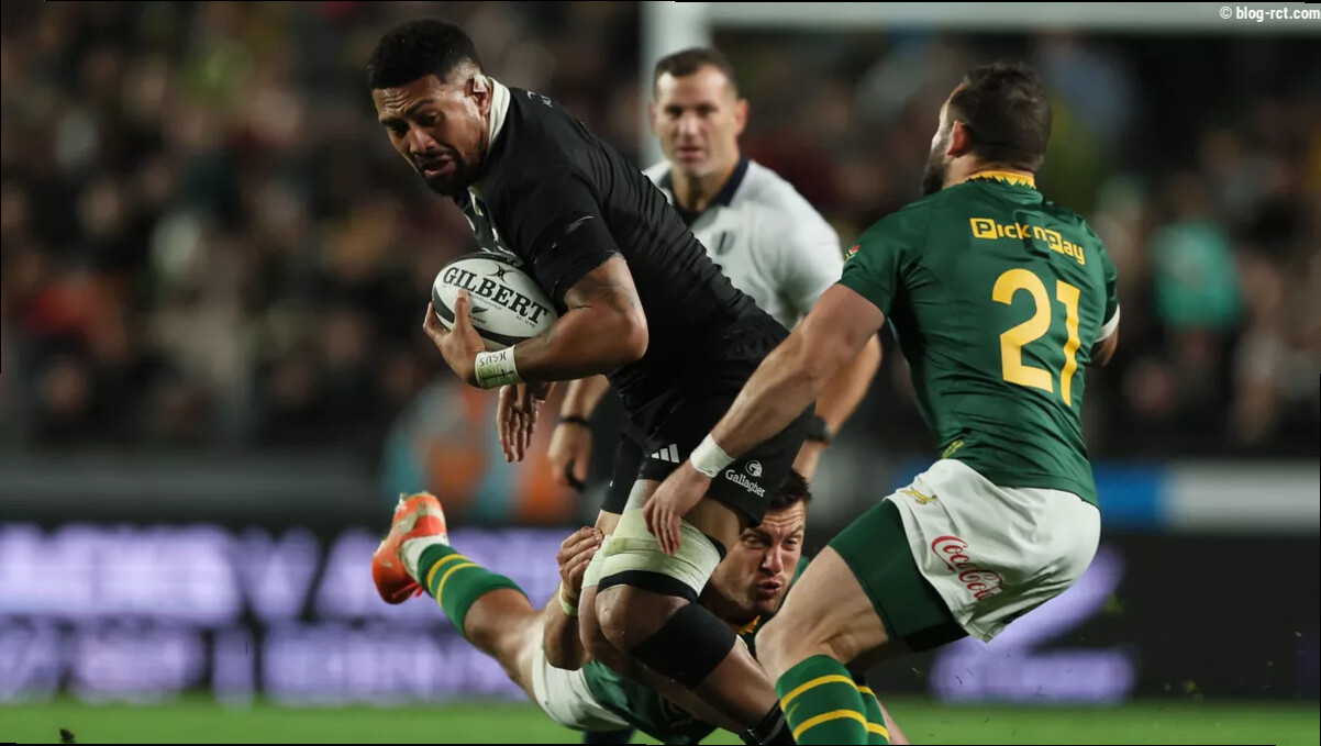 Les All-Blacks frappent fort en renversant les Springboks
