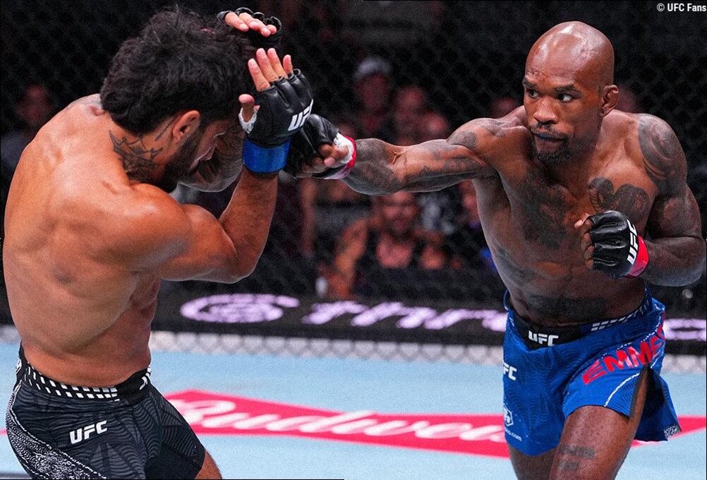 UFC Sacramento : Jamall Emmers surprend Lerryan Douglas d'un direct du droit fulgurant au premier round
