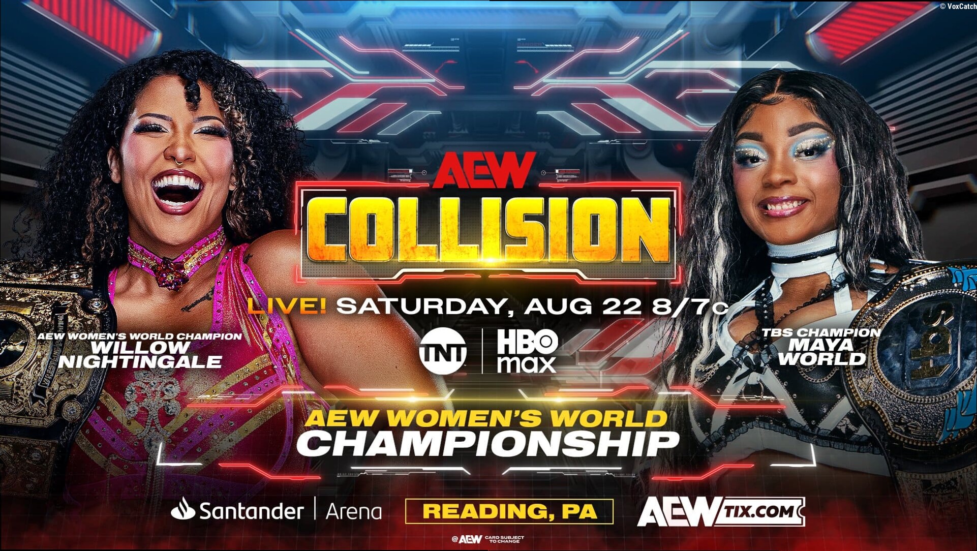 Résultats de AEW Collision du 22 août