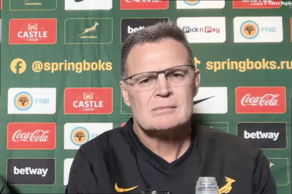 Rassie Erasmus : « Ils n'ont pas plaqué comme nous pensions qu'ils allaient le faire »