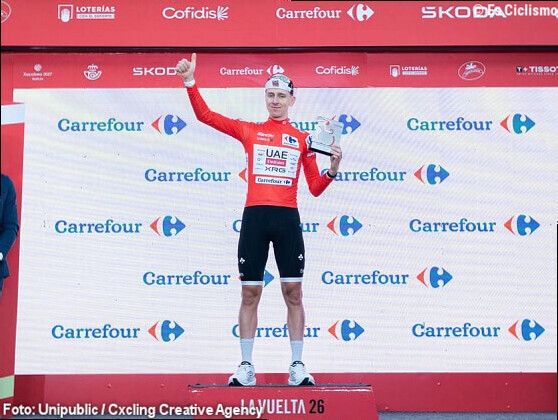 Vuelta a EspaÃ±a: Tadej Pogacar: "Si no respondo al ataque de Van Aert, gana la etapa"