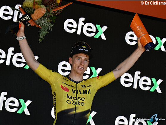 Vuelta a EspaÃ±a: Matthew Brennan: "Ganar por primera vez en una grande es un momento especial"