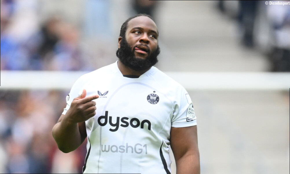 Le pilier gauche anglais Beno Obano se rapproche d'un cador de Top 14