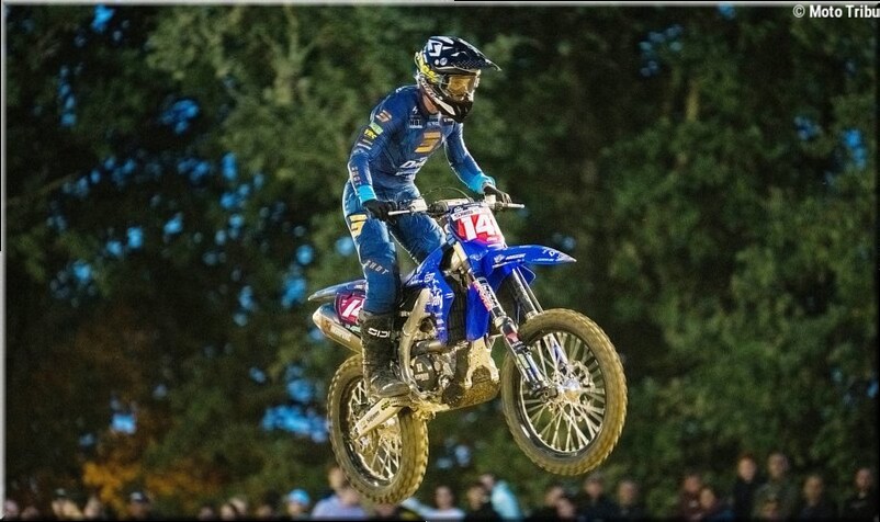 SUPERCROSS – Saint Georges de Montaigu (85), Maxime Desprey (SX1) et Michael Hicks (SX2) survolent les débats