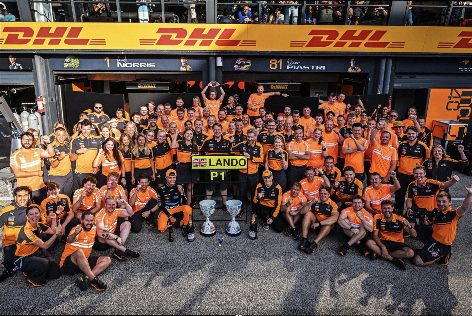 Norris lance sa remontada et menace Antonelli après sa masterclass à Zandvoort