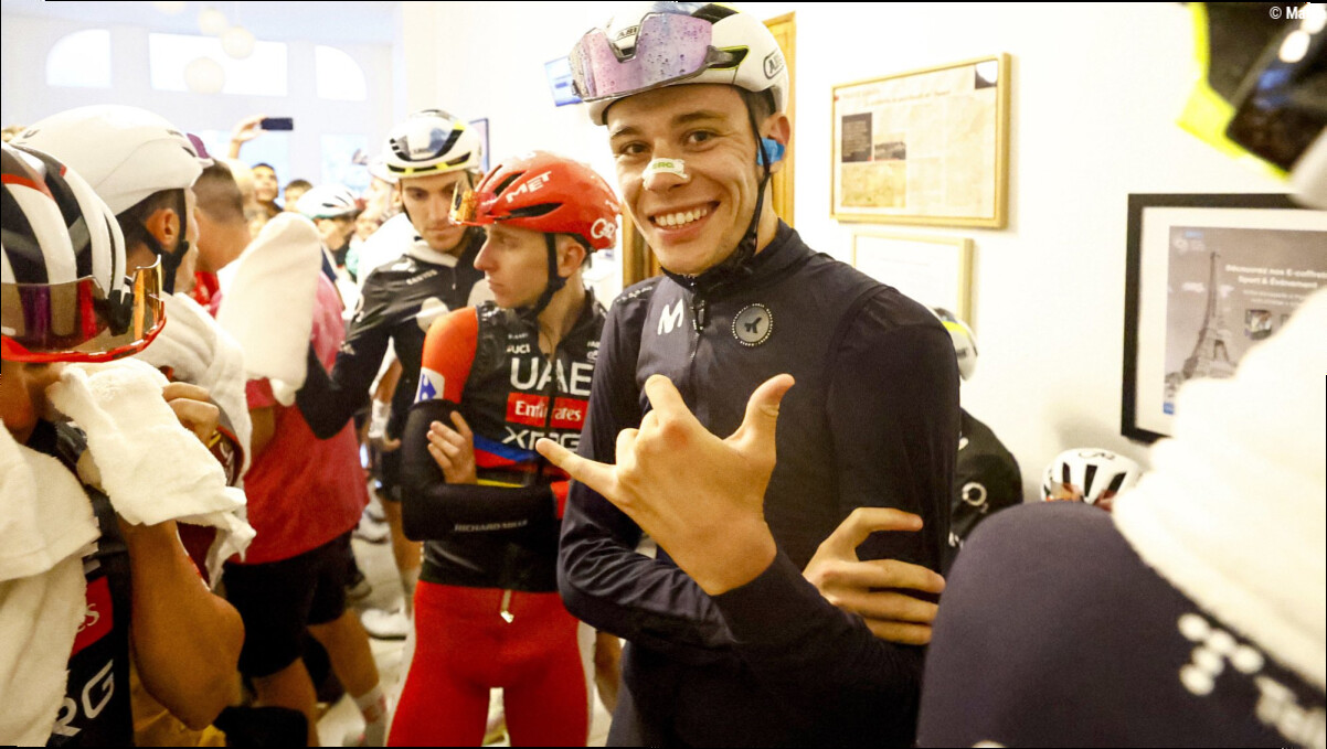 El refugio del pelotón: el hotel que salvó a los ciclistas del granizo recibe el aplauso de LaVuelta