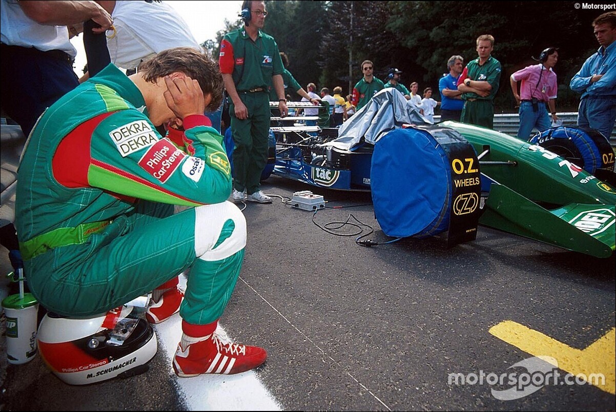 El debut de Michael Schumacher en Fórmula 1, en Bélgica 91