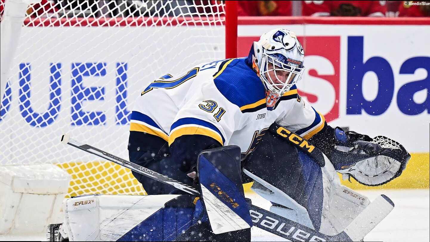 The Blues' goaltending pipeline is heating up