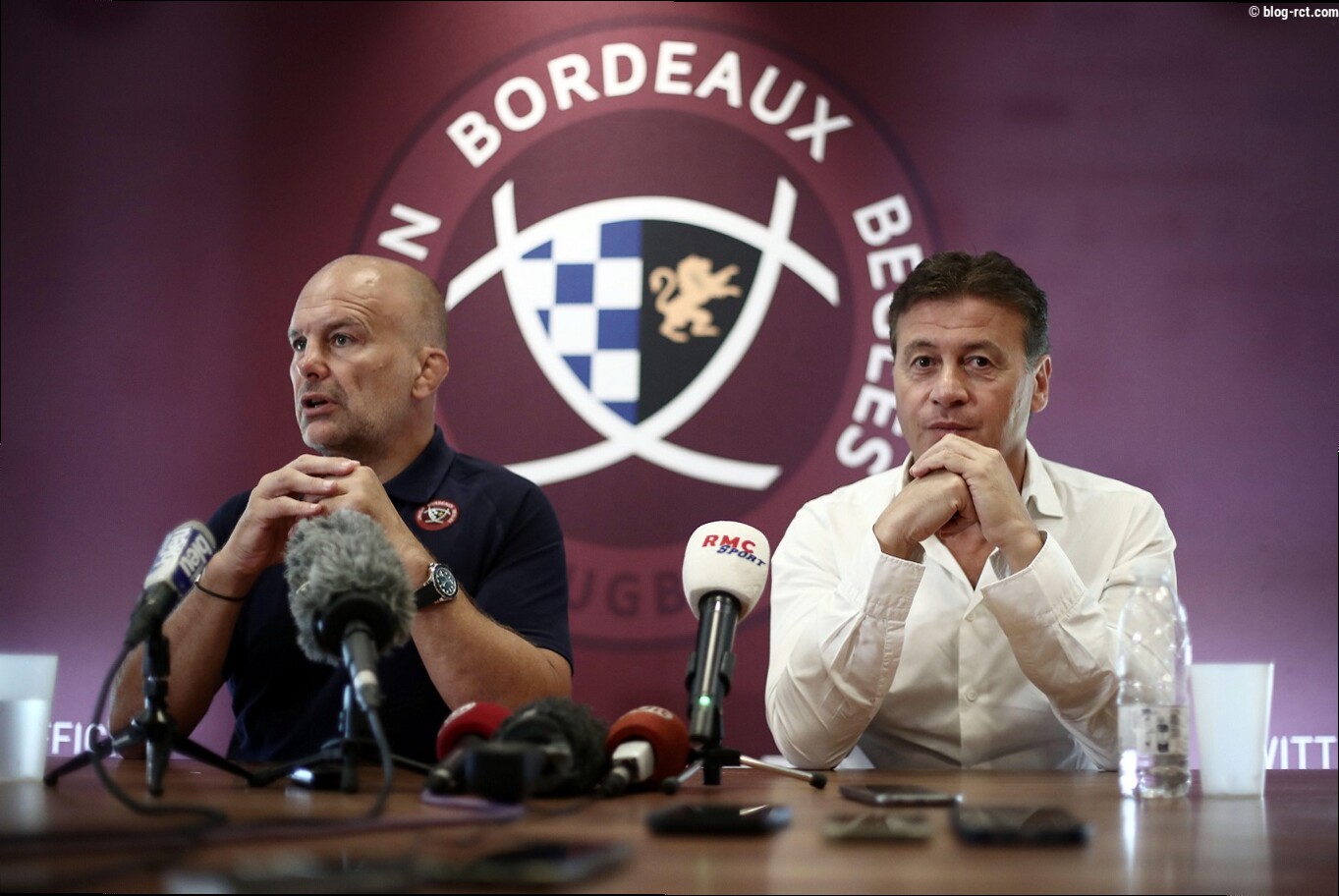 Gazzotti, Bochaton, Tameifuna… l'UBB travaille avec acharnement sur ces dossiers prioritaires