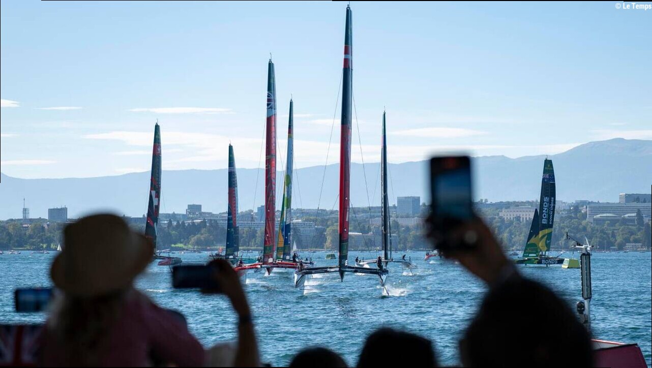 Voile: le Sail GP revient à Genève pour transformer l'essai