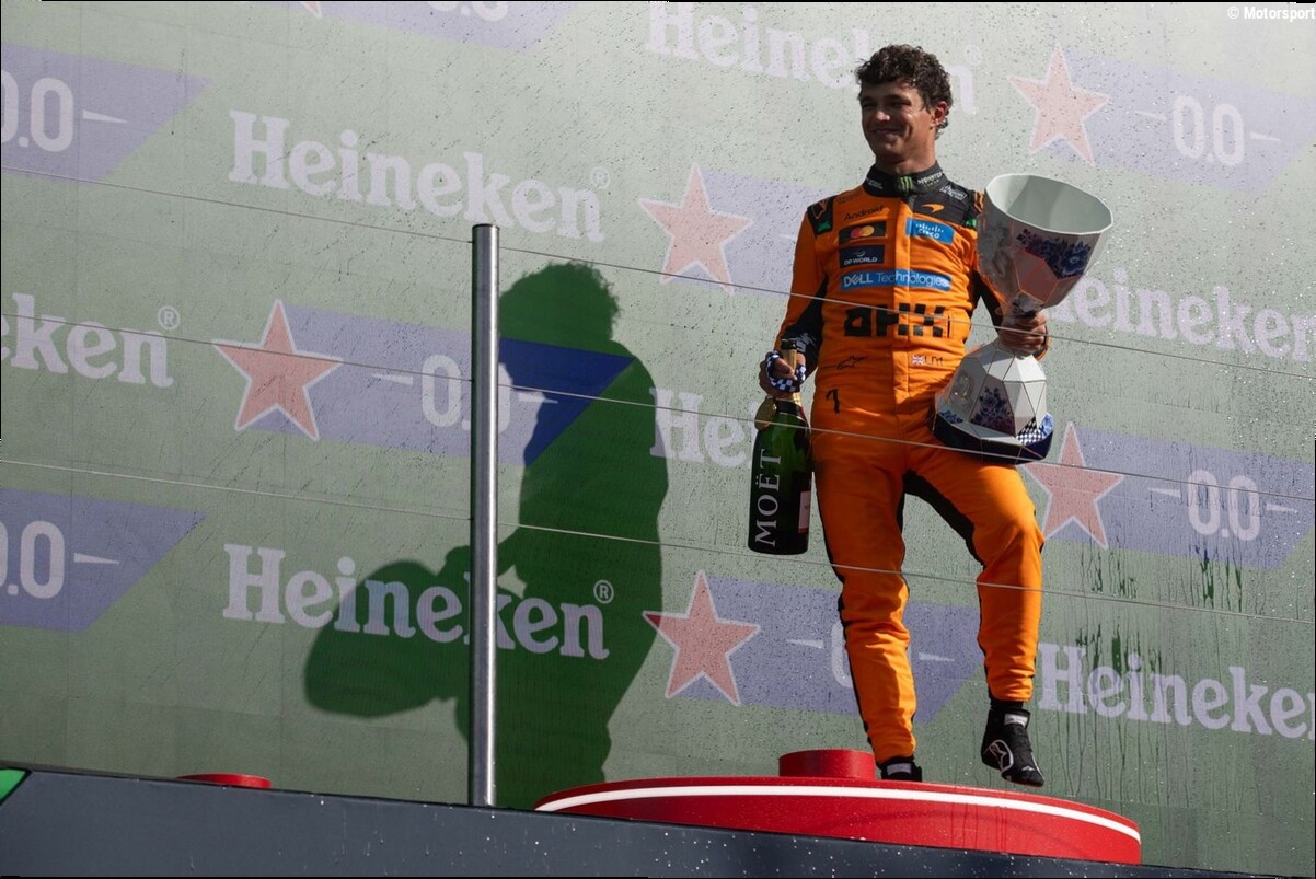 Norris cree que es mejor dentro y fuera de la pista ahora que cuando fue campeón de F1