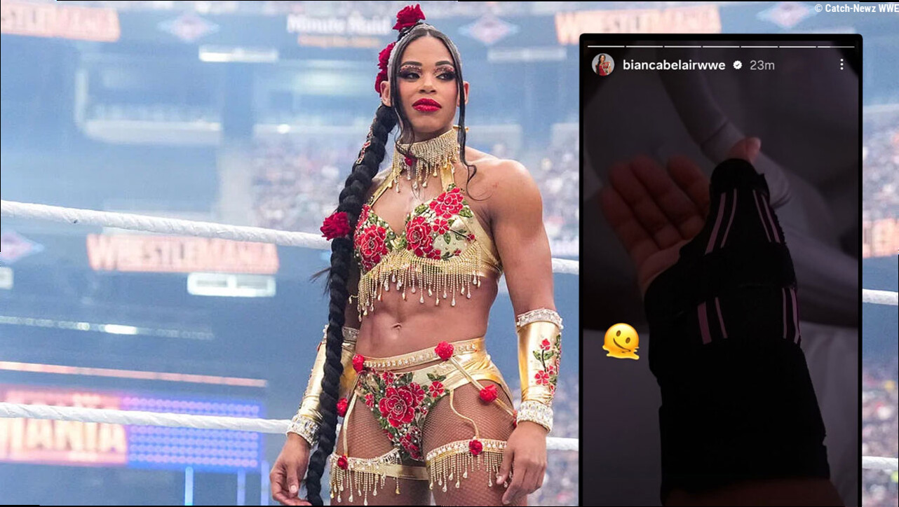 Bianca Belair toujours blessée à sa main