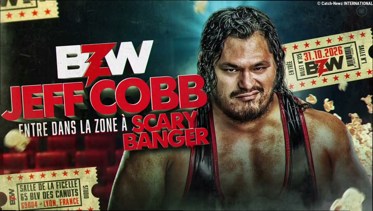 Jeff Cobb débarque en France, à Lyon le 31 octobre 2026