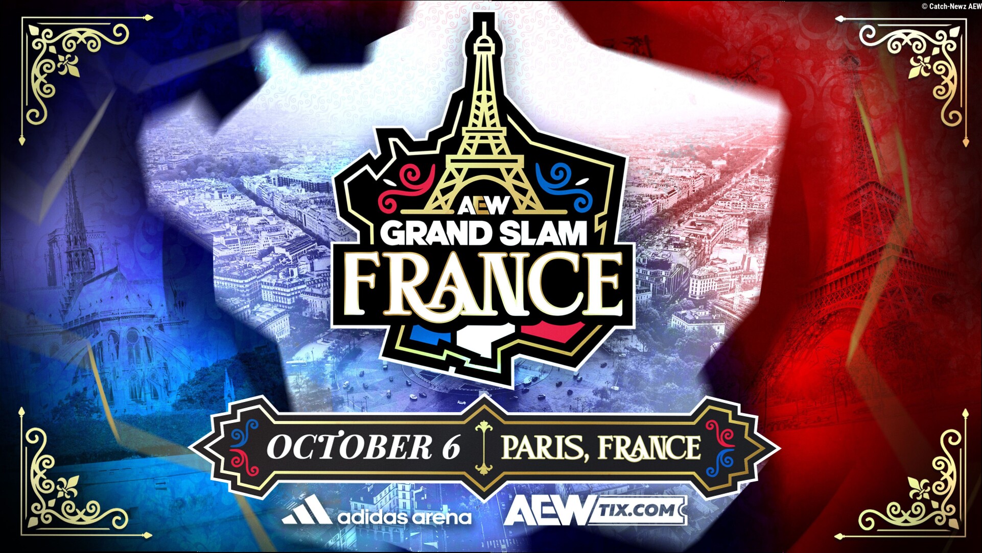 La prévente d'AEW Grand Slam France est lancée