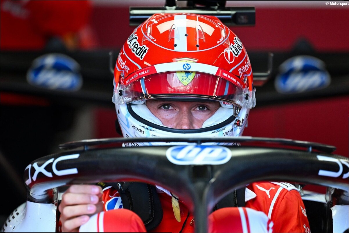 Lo que Charles Leclerc "no entendió" de la estrategia de Ferrari en Zandvoort