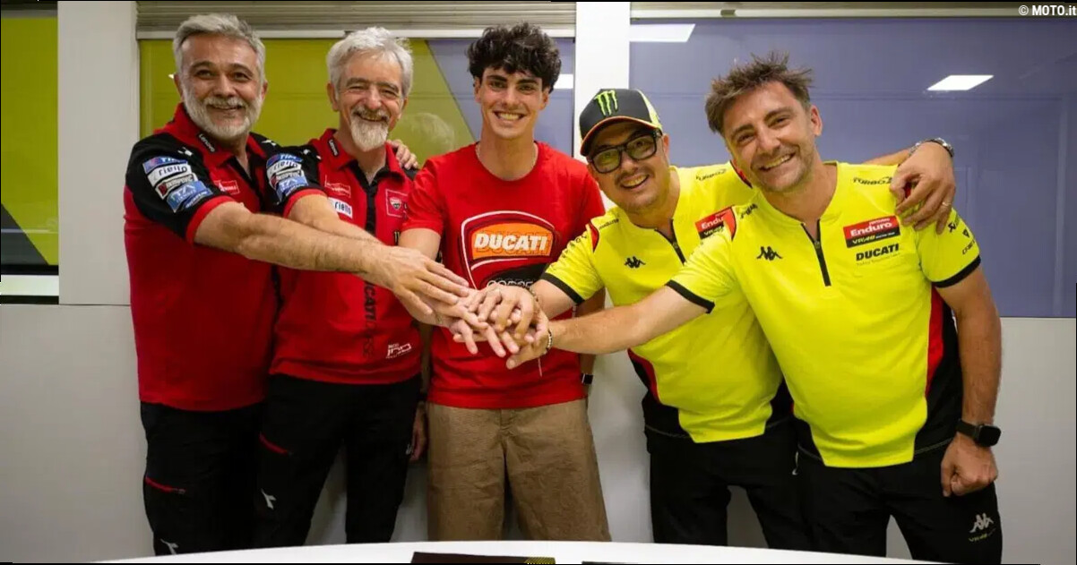 MotoGP 2026. Ufficiale: Fermin Aldeguer continua con Ducati, dal 2027 correrà insieme a VR46 [VIDEO]