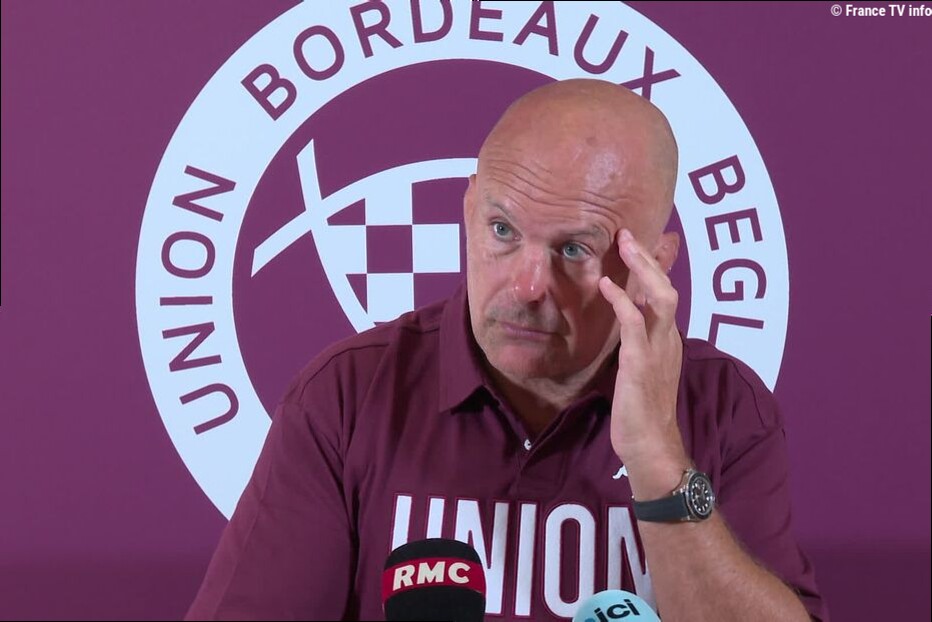 L'entraîneur de l'UBB Yannick Bru victime d'une agression à Bordeaux, sa Rolex dérobée