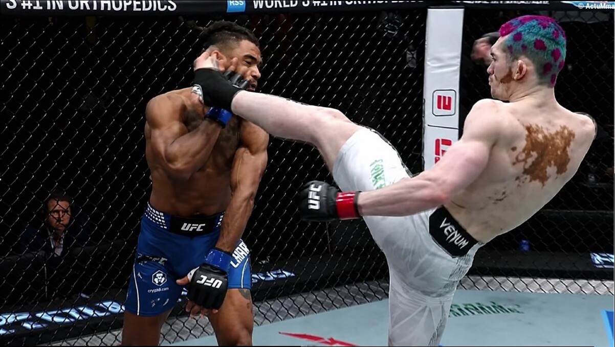 Morgan Charrière revient sur son dernier combat perdu par K.-O. avant l'UFC Paris