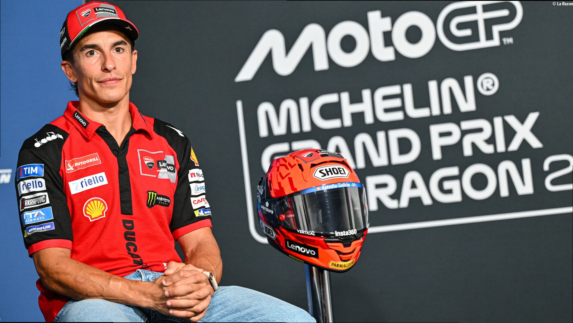 Marc Márquez: "Donde no me llegue el físico me tiene que llegar la mente"