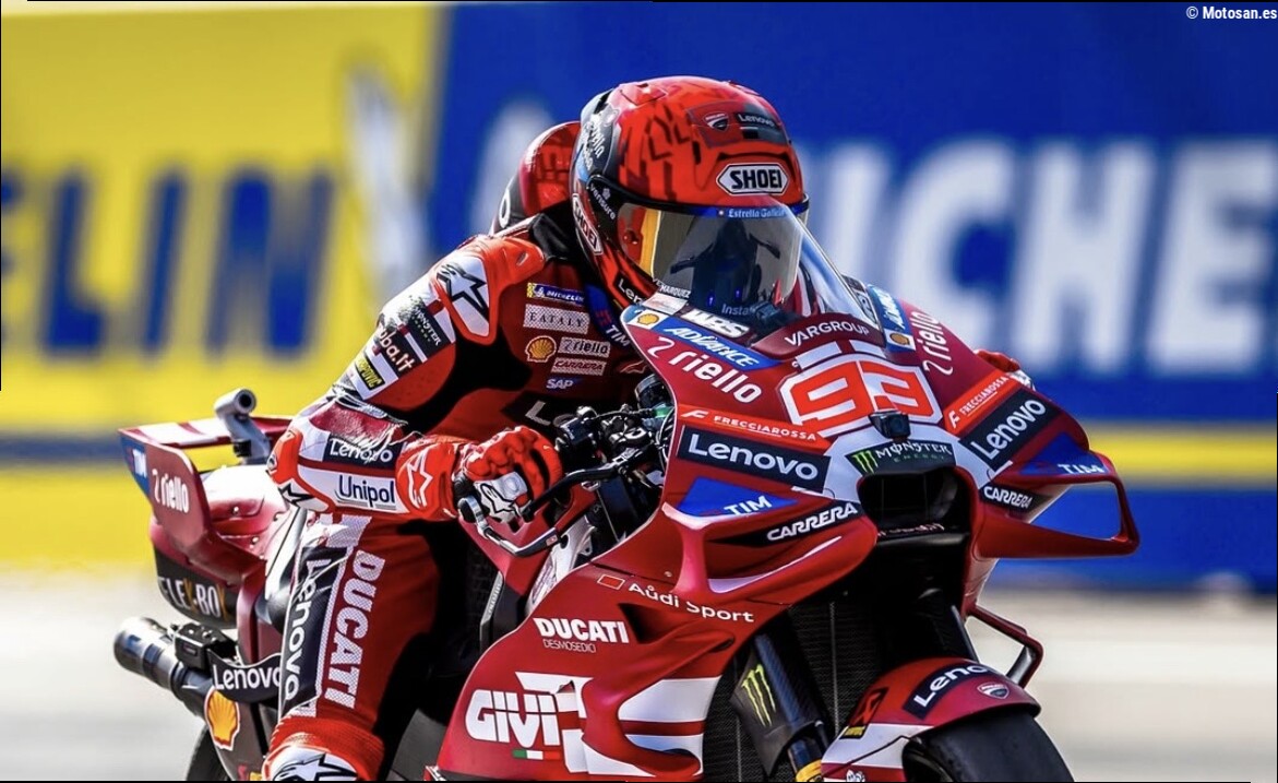 Carlos Checa pone el foco en Marc Márquez en Aragón: "Mejor salir sin dominar"