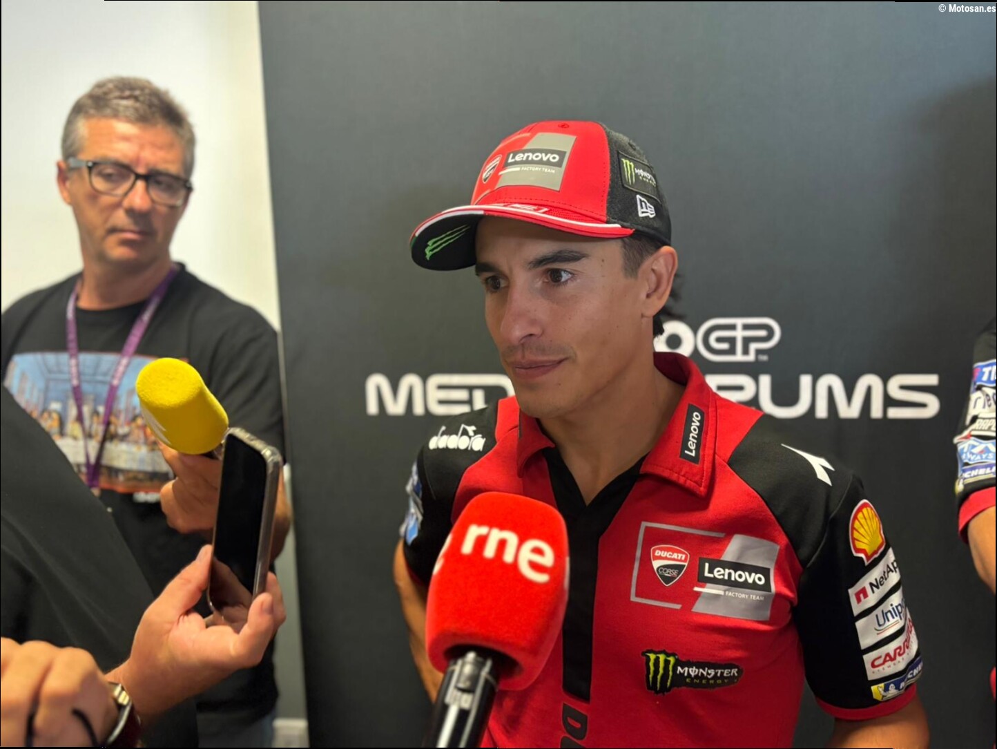 Marc Márquez explica por qué no buscó el mejor tiempo: "Minimizamos riesgos"