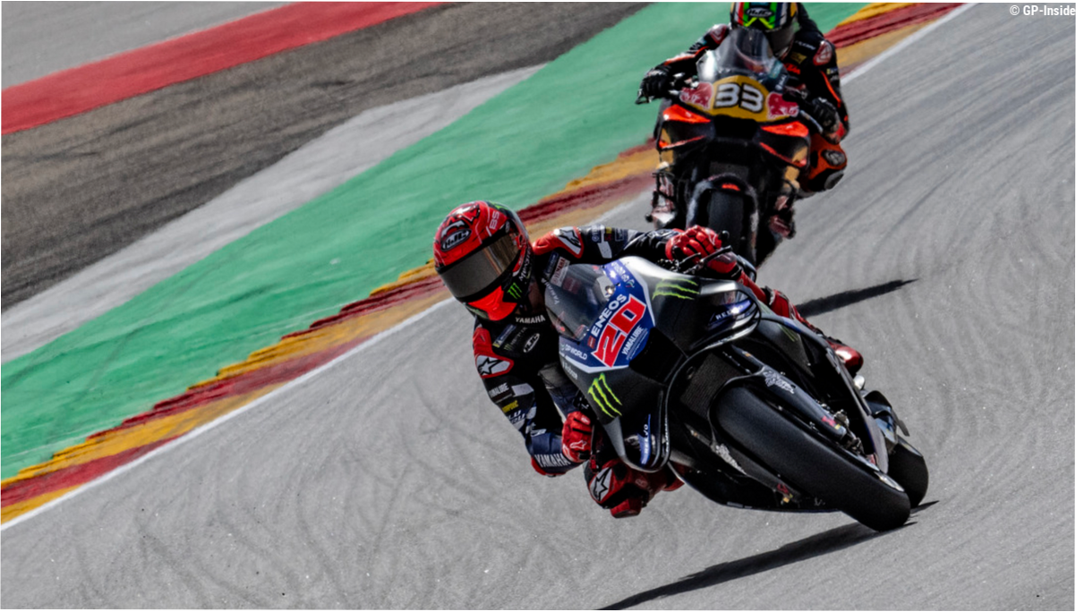 Quartararo : « Il n'y a pas un endroit où je peux pousser »